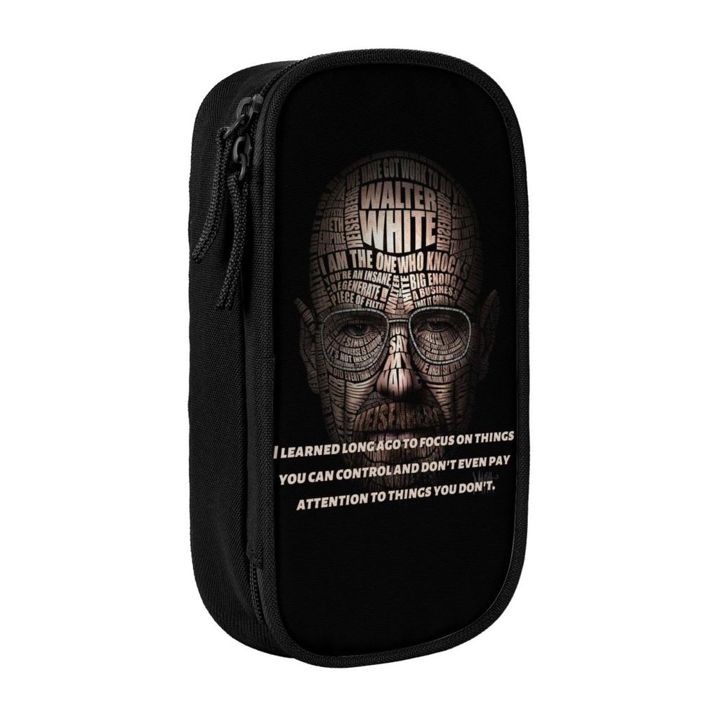 Bryan Cranston Pencil Case Lovely Breaking Bad Walter White Pen Box Bag Large Storage Students School Gifts Pencilcases