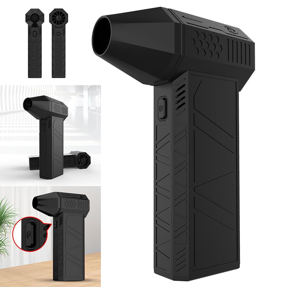 Высокоскоростной канальный вентилятор, турбовентилятор Violent Fan 52+M/S, беспроводной турбовентилятор 130000 об/мин со светодиодной подсветкой для клавиатуры ПК в автомобиле