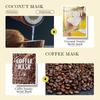 12 Sheet Masks Gift Set – 6 Varieties: Honey, Turmeric, Coconut, Coffee, Cucumber & Rose, Nourish, Brighten, Hydrate, Glow | For All Skin Types
