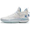KT9 Амортизация, Износостойкие Низкие Баскетбольные Кроссовки Мужские Бело-Синие 112421101-2