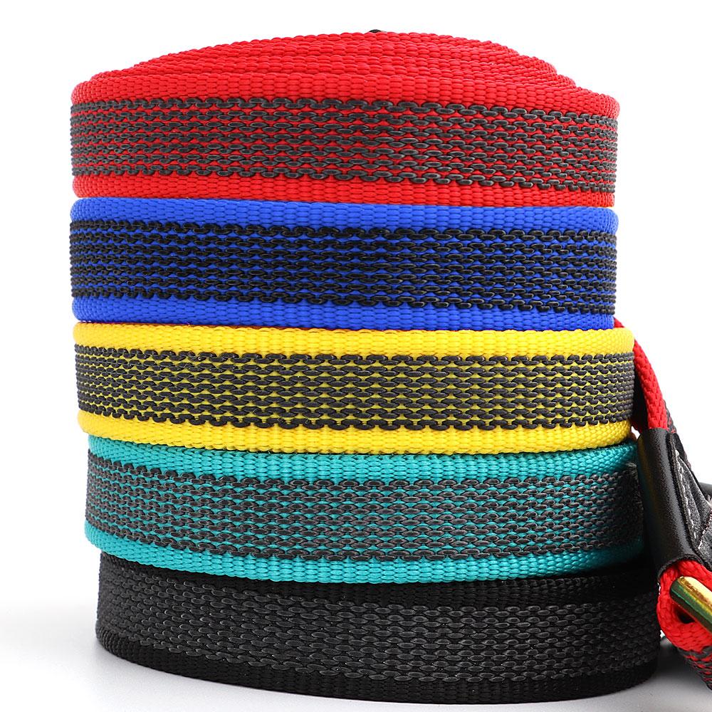 2 м длинный поводок для собак поводок для домашних животных нескользящий резиновый нейлоновый тренировочный поводок для прогулок поводки для собак для маленьких средних больших собак