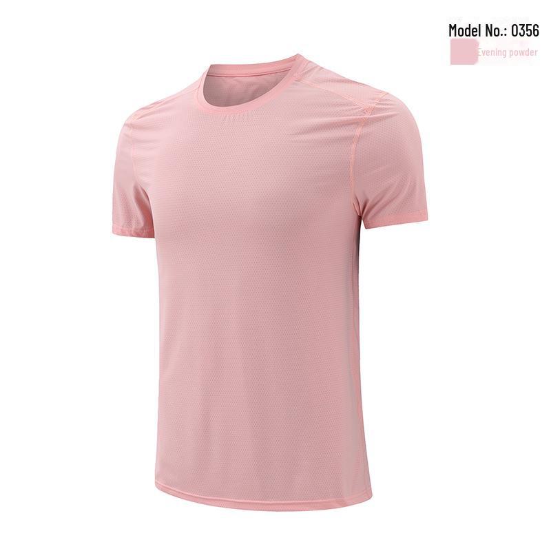 Мужская летняя облегающая быстросохнущая спортивная футболка Ice Silk