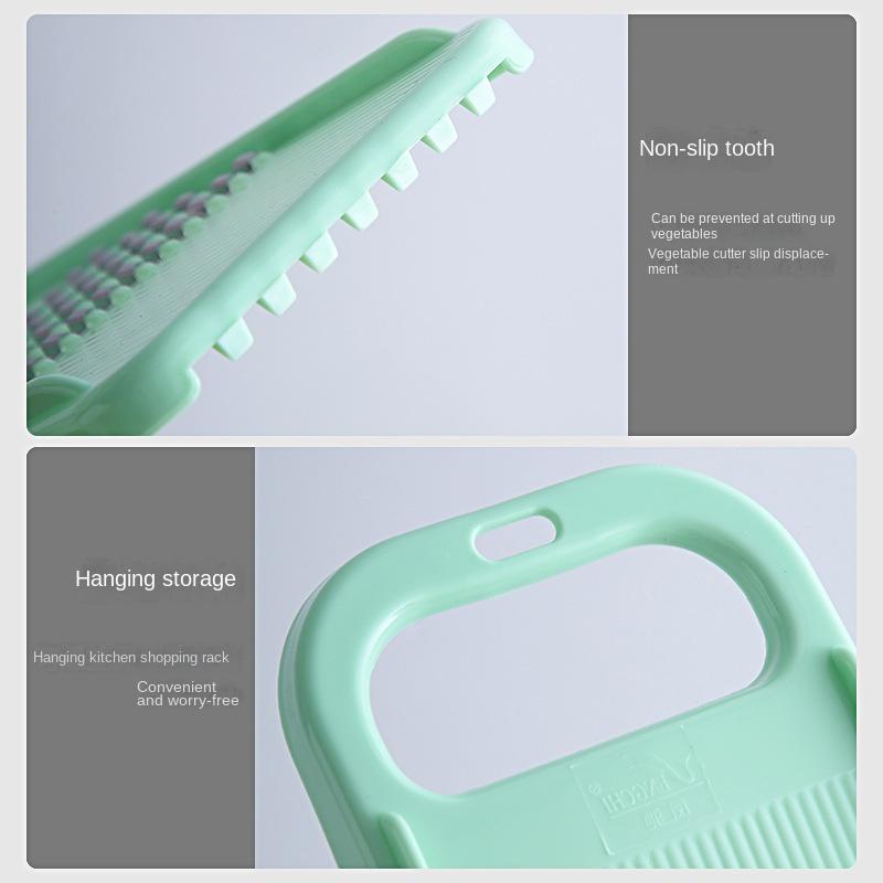 Терка для овощей Сетка для картофеля Слайсер Гофрированная сетка Измельчитель Резак Волнистый нож Измельчитель Кухонная измельчитель Овощечистка