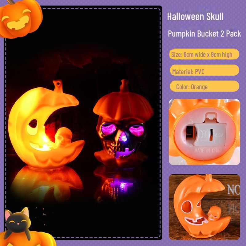Светодиодный тыквенный фонарь Декор на Хэллоуин для вечеринок и мероприятий
