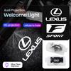 2Pcs LED Welcome Lights Car Door Emblem Projector Lamps For Lexus LS LC RZ IS350 ES300 GS350 CT200h GX460 LX570 RX500h NX300 LM