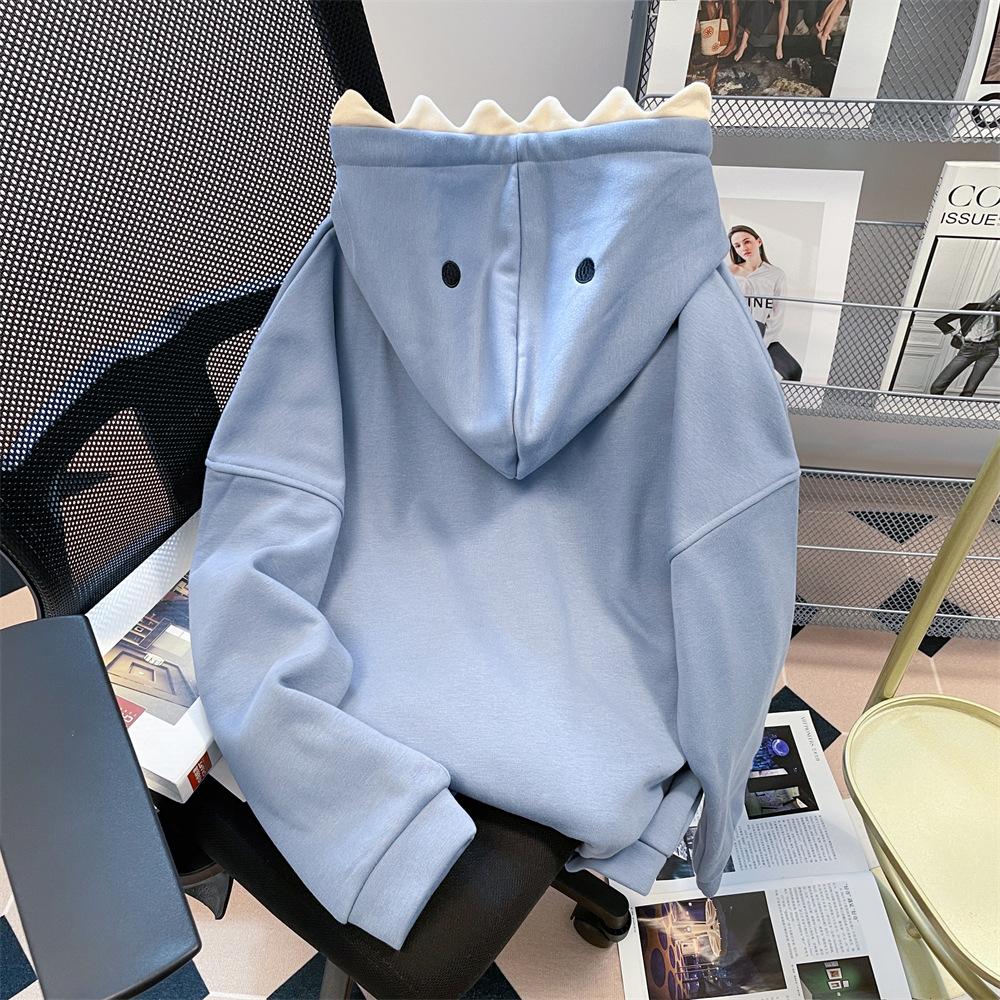 Мода Женщины Толстовки с капюшоном Верхняя одежда Осень Винтаж Повседневные На все случаи жизни Толстовки Пальто Tosp Mujer