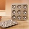 1 шт. 6/9/12 Форма для выпечки кексов в форме каштана, форма, углеродистая сталь, кухонный инструмент для выпечки