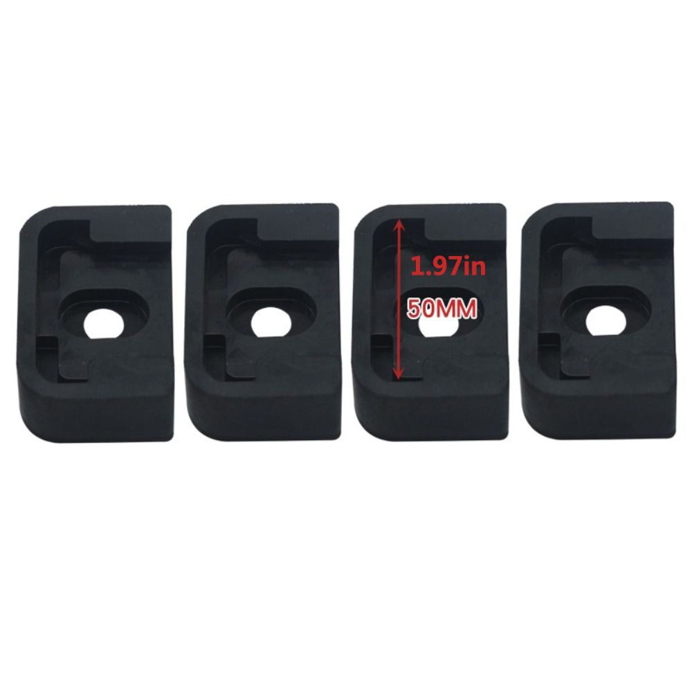 4 шт. Резиновые крепления для кондиционера, резиновая подушка, приподнятое основание, амортизирующие прокладки, антивибрационная прокладка, демпфер, демпфирующая прокладка от вибраций, балкон