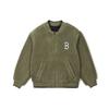 New MLB Boston Red Sox Velvet Jackets Unisex Khaki 31JPF1061-43K