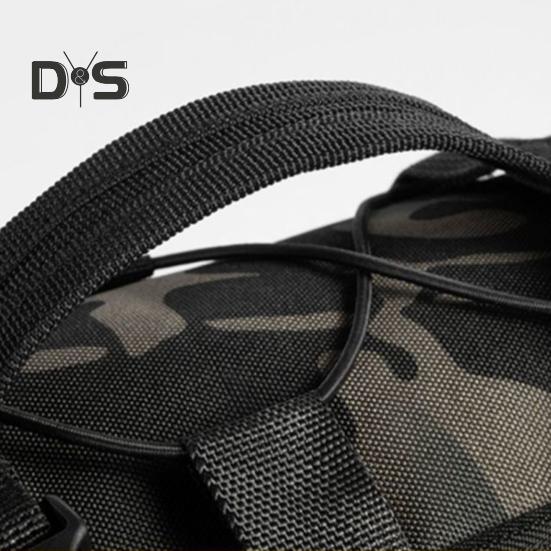 Большая вместительная сумка для рыболовных снастей из водонепроницаемой ткани Оксфорд с несколькими карманами, портативный органайзер для рыболовных принадлежностей, поясная сумка через плечо