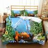 3D G-Grizzy and The Lemmings Bedding Set Printed Bed Set With Pillowcase Bed Duvet Cover Soft Queen King Size Bedclothes Home