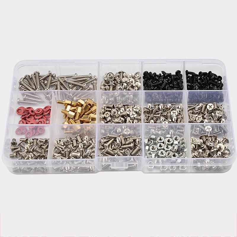 360/228 ШТ. Корпус Компьютера ПК Жесткий Диск Вентилятор Материнская Плата Блок Питания Сервер HDD PSU PCI Крепление Ремонт DIY Набор Винтов Болтов