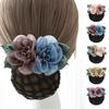 1Pc Hair Accessory Women Silk Gauze Fashion Hairband Durable Hair Net Mesh Flower Hair Clip