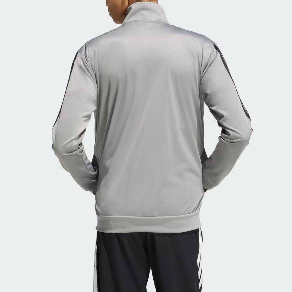adidas Спортивная одежда ОС25 Dayready Трек-куртка на молнии с полосой Воротник-стойка Теплая спортивная куртка с длинным рукавом Мужские куртки KC1381