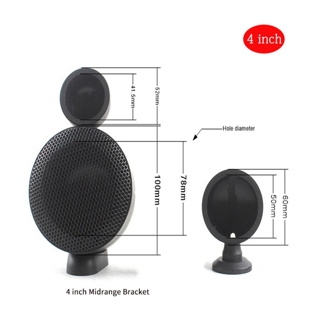 4-дюймовый Модифицированный Трехполосный Твитер для Автозвука Держатель Подиум А-стойка ВЧ Корпус