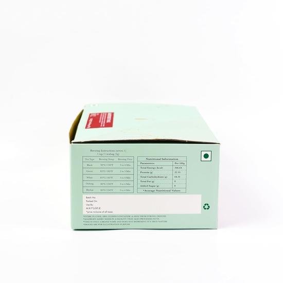 Luxmi Estates - Assortment Pack (60 Tea Bags *2g Each)| 120g Pack | Valerian Dream, Midnight Bloom, Indian Passion