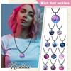 K-POP Group Necklace Jewelry Cross-border Hot Style Cartoon Anime Pendant Jewelry Sweater Chain Hot-selling Accessories