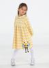 Bee Yellow Baby Collar Plaid Dress