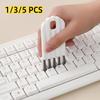 1/3/5 шт. Щетка для чистки клавиатуры, сгибаемая щетка для чистки пазов и щелей на крышке чашки