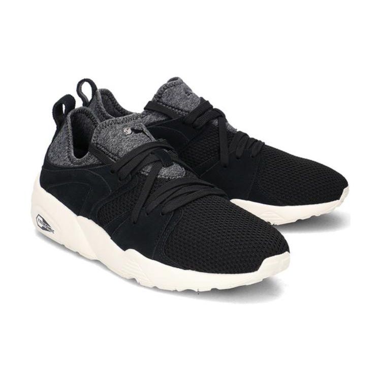 Puma Blaze Ct Ретро Универсальные Амортизирующие Дышащие Быстросохнущие Полувысокие Повседневные Кроссовки Мужские Повседневные Кроссовки Черные 363749-01