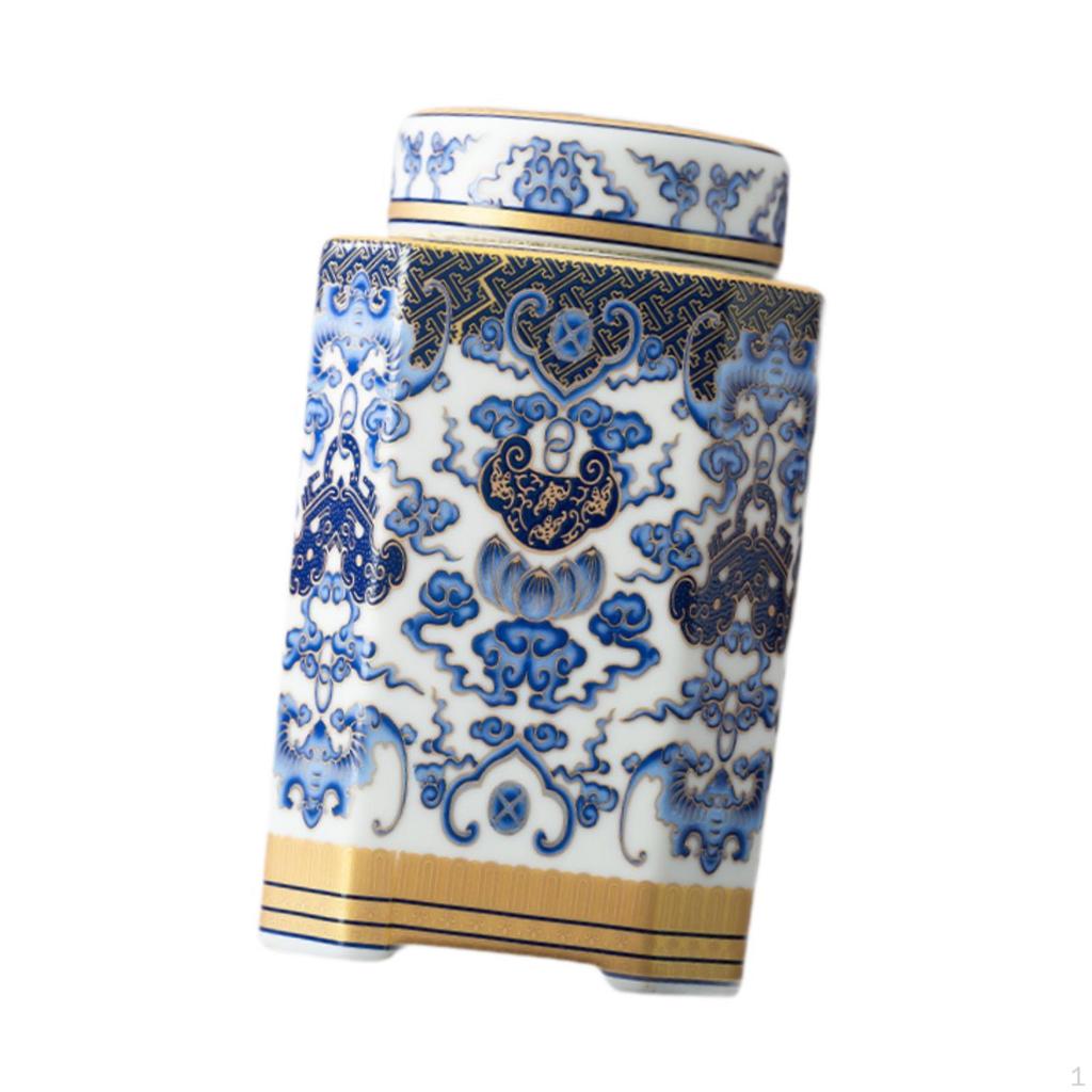 -Тройник -Канистра -Китайская традиционная с крышкой с эффектом памяти для украшения стола, кухни, офиса