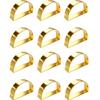 1/6/12pcs D-shaped Napkin Holder Metal Dinnig Table Decoration  For Wedding Birthday Party