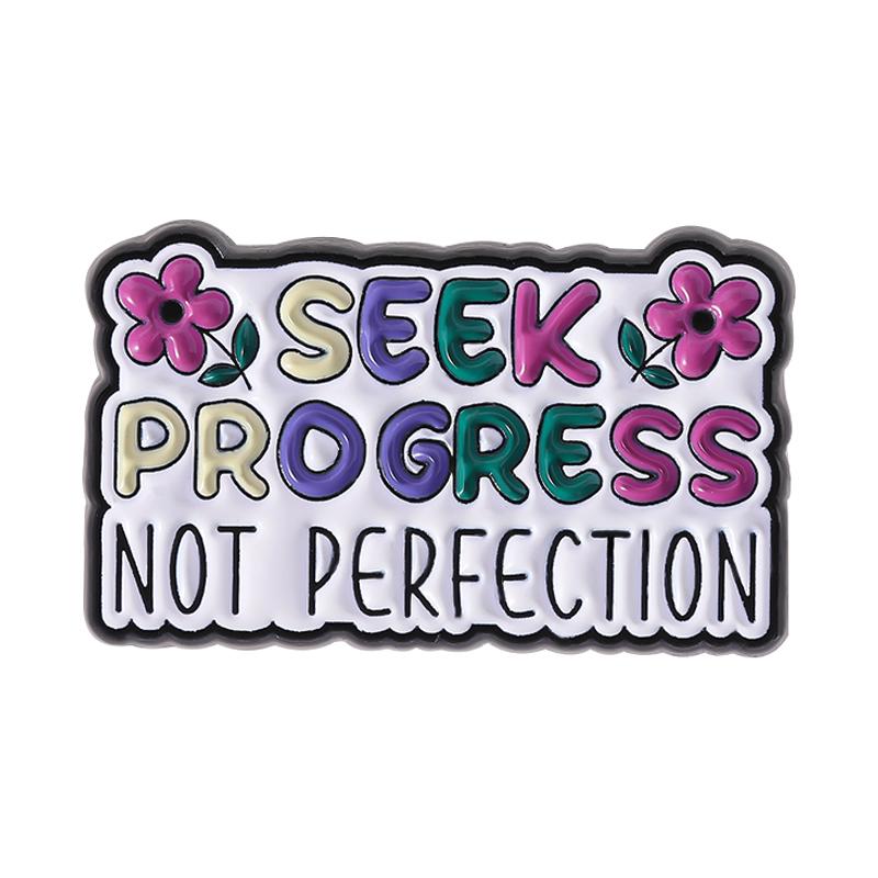 It's Ok Not To Be Ok Enamel Pin Custom Quotes Emotional Support Dumpster Fire Mental Health Brooches Lapel Badge Jewelry Gifts