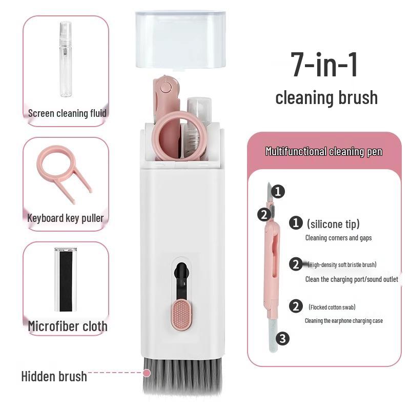 Набор многофункциональных щеток для чистки механической клавиатуры 7-в-1