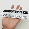 TFSM4 3D ABS Car Letters Logo AMG Badge Rear Trunk Emblem Sticker Mercedes Benz AMG A B C E G W211 W203 W204 W210 W124 Accessories