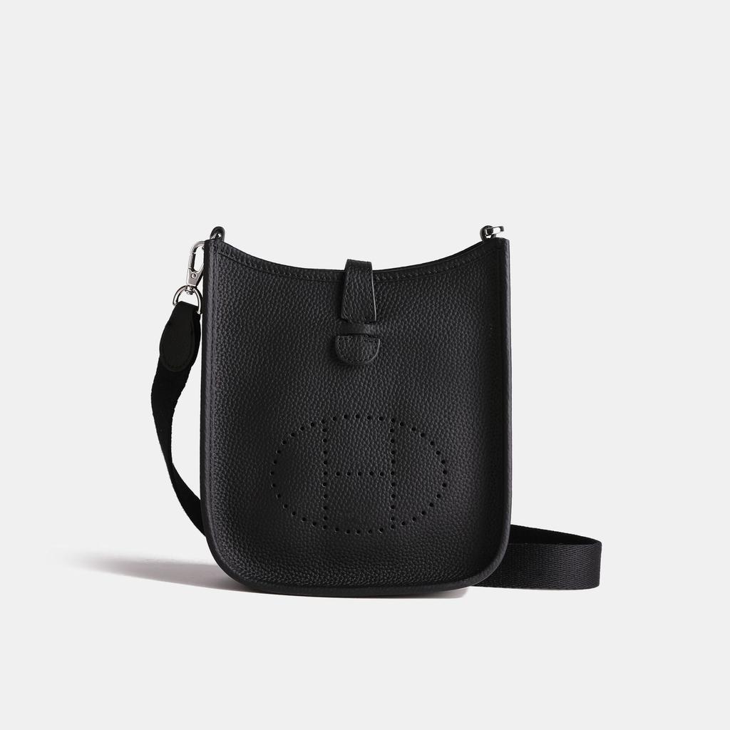 Женская сумка-почтальон из коровьей кожи ag, повседневная, универсальная, кожаная, на плечо, с тиснением под личи, пряжка ag