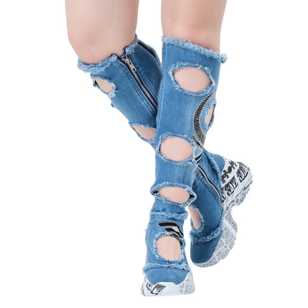 Джинсовые ботинки, женские спортивные ботинки, джинсовая обувь, джинсовые кроссовки, подарок на день рождения