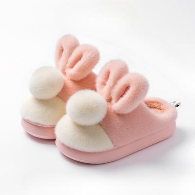 Новые, Милые, Теплые и Флисовые Хлопковые Туфли и Тапочки для Женщин