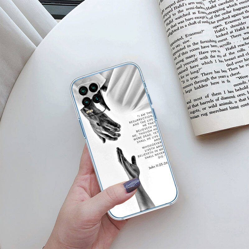 MH21 Bible verse Jesus Case for Motorola E7 G6 G7 G8 G9 Plus Power Play G10 G20 G04 E30 E40 E22 E20 E13 E15 G22 G23 G05 G75 G35 G55
