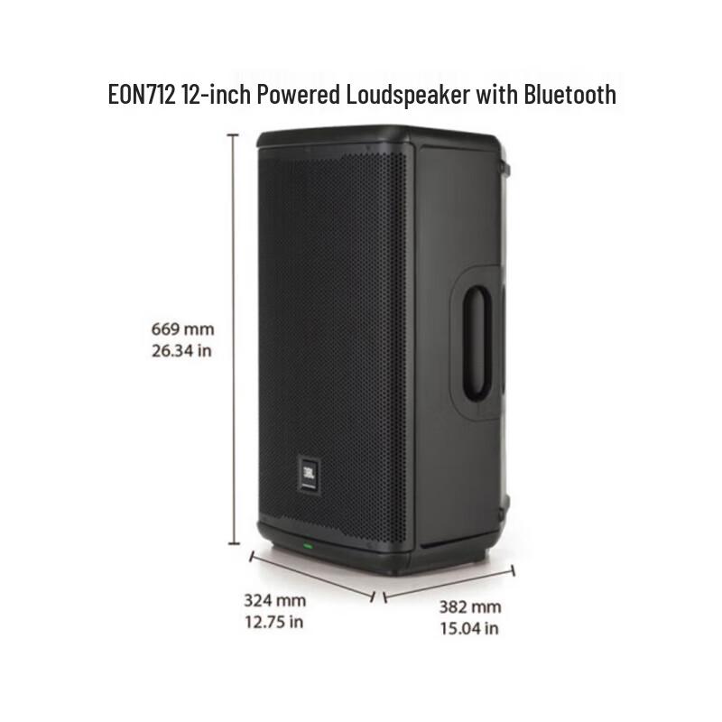 JBL EON712 Bluetooth Powered PA Speaker