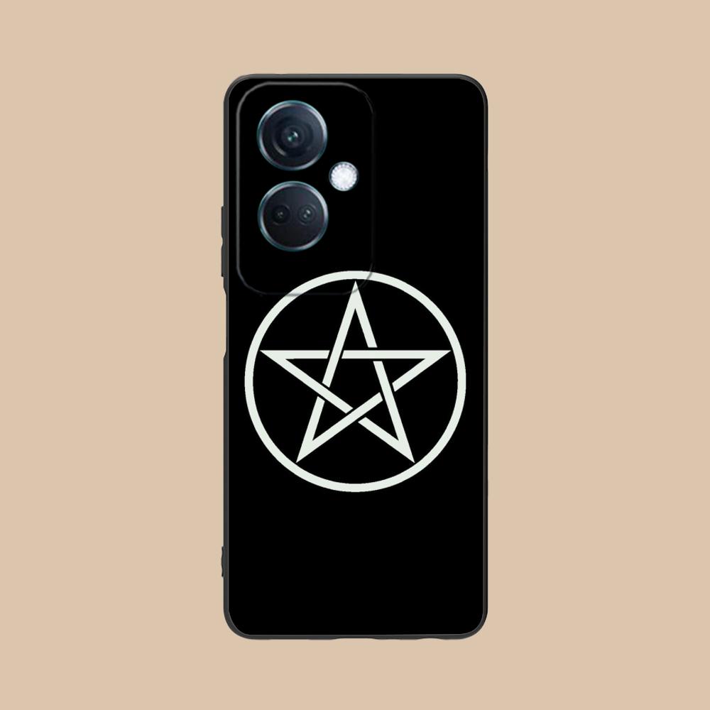 Aesthetic Pentagram Phone Case for OPPO Find X9 X8 X7 X6 X5 X3 X2 Plus s Pro Ultra Lite Soft TPU Shockproof Cover