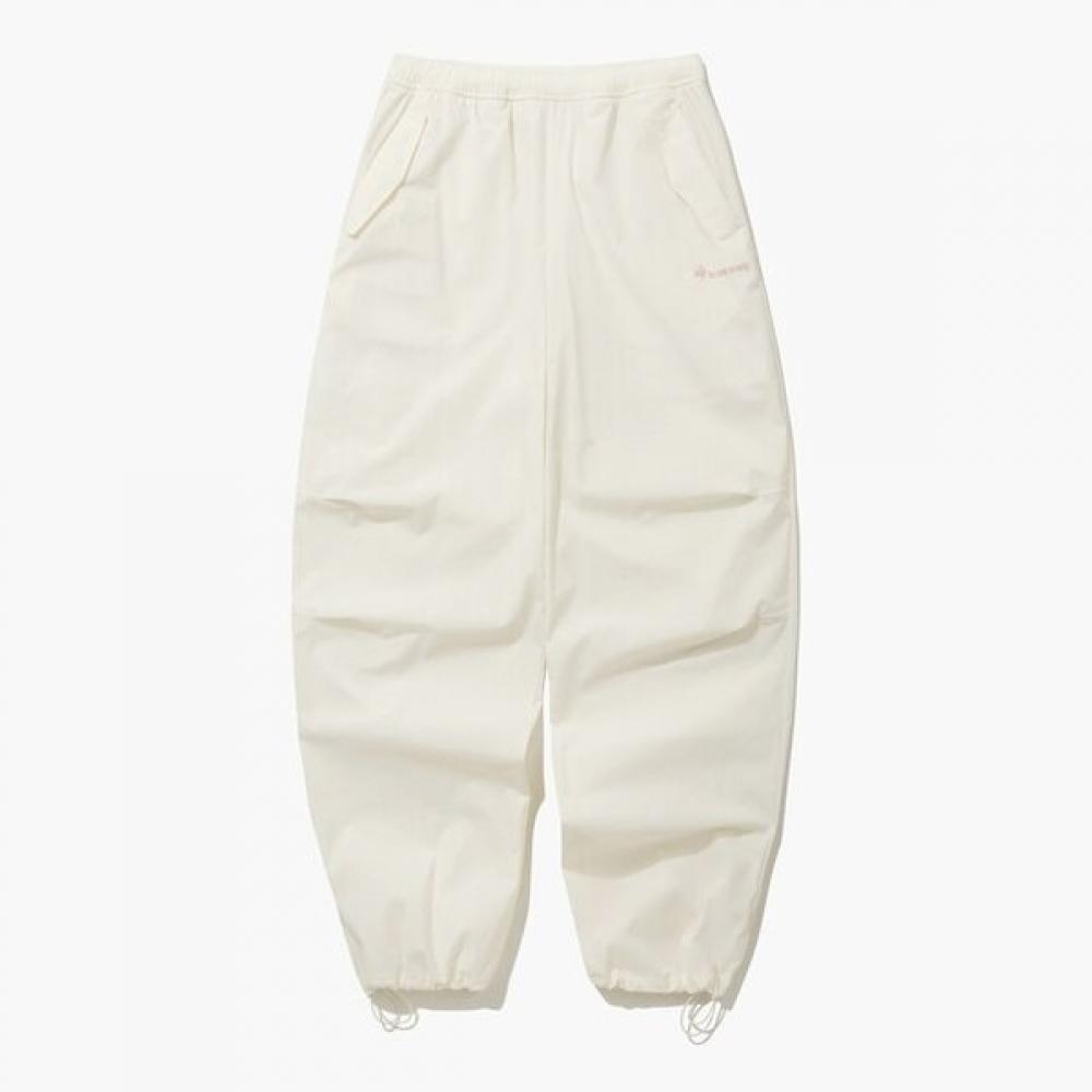 Le Coq Sportif Women Stretch Woven Wide Fit Pants Crm Qq122opt28