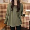 2025 Korean-Style Oversized Hooded Sweater - Women's Trendy, Lightweight, Long-Sleeve Pullover for Spring and Autumn
