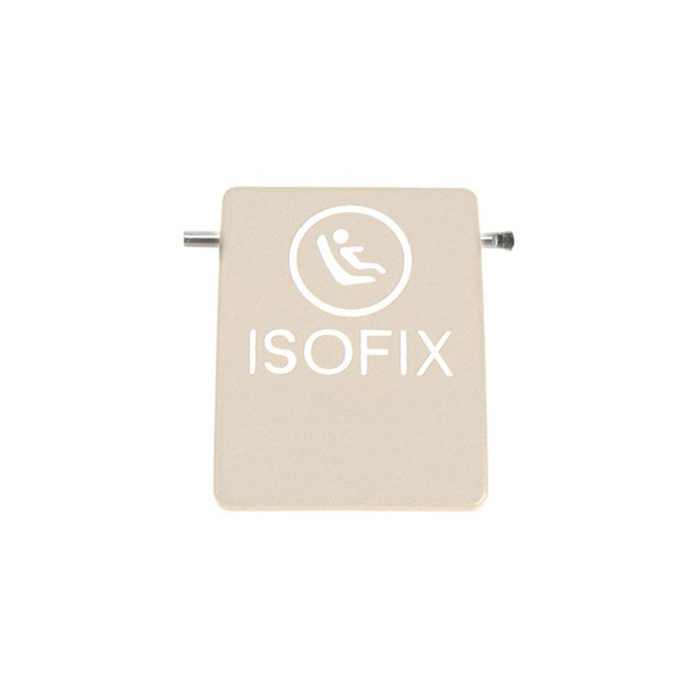 Beige Child Seat Hook Anchor ISOFix Cover Cap For Mercedes-Benz GLC 2059200806