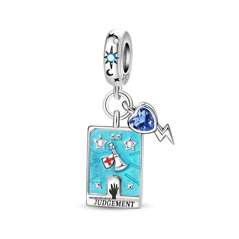 Шармы Медь Классический Солнце Луна Звезды Магия Таро Подвески Бусины Подходят для Оригинальных Браслетов Ожерелий Для Женщин Роскошные DIY Украшения