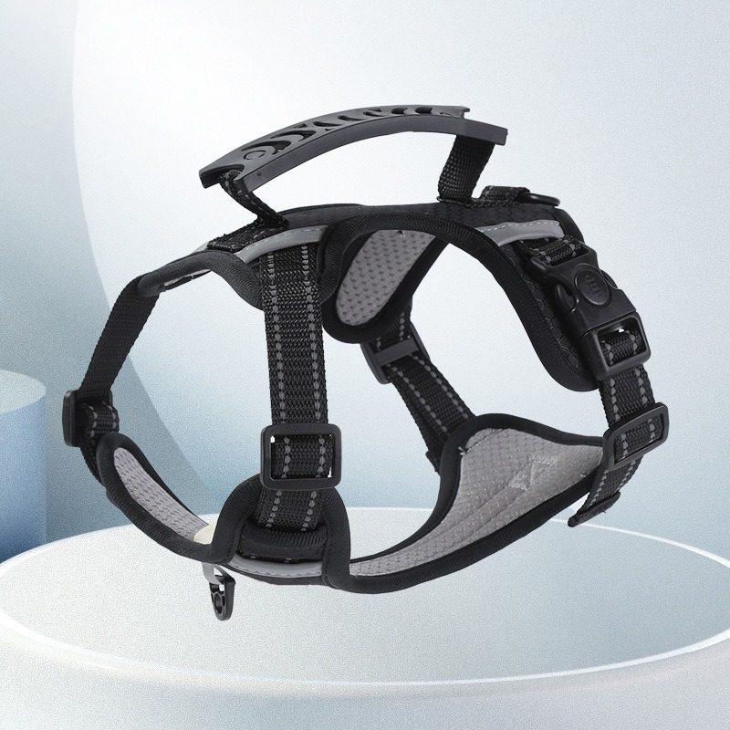 Medium to Large Dog Anti-Pull Harness & Leash Set - Corgi Style