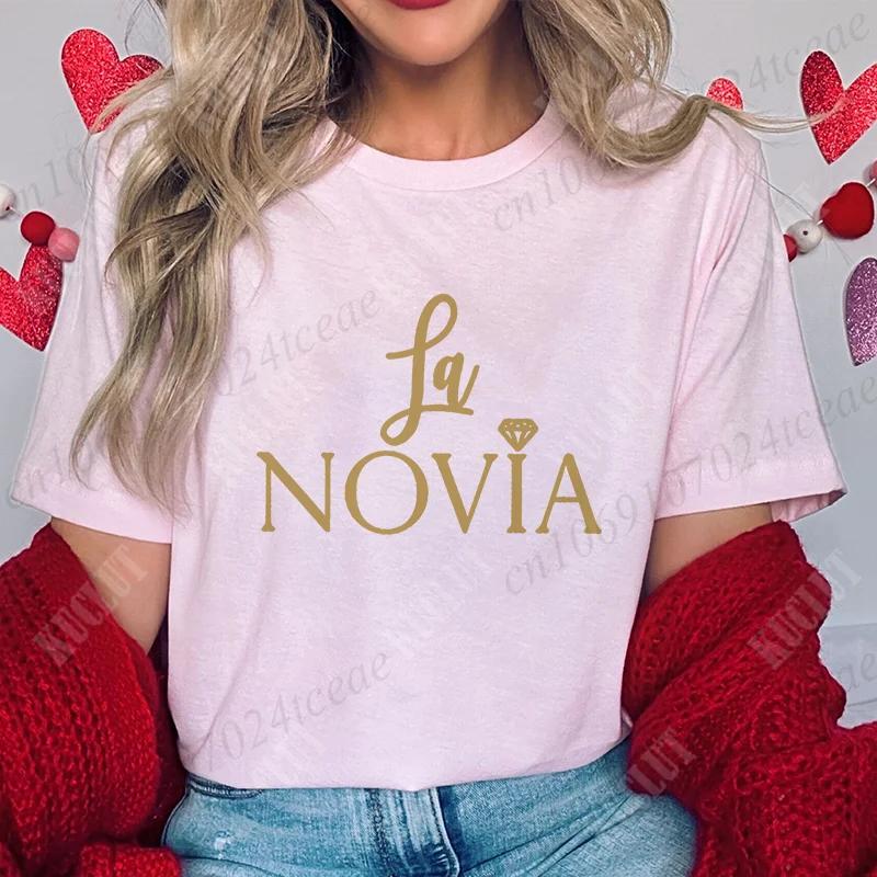 Футболка Team Bride Tribe, рубашка для девичника на испанском девичнике, топы для свадебной вечеринки, футболки с коротким рукавом для подружек невесты