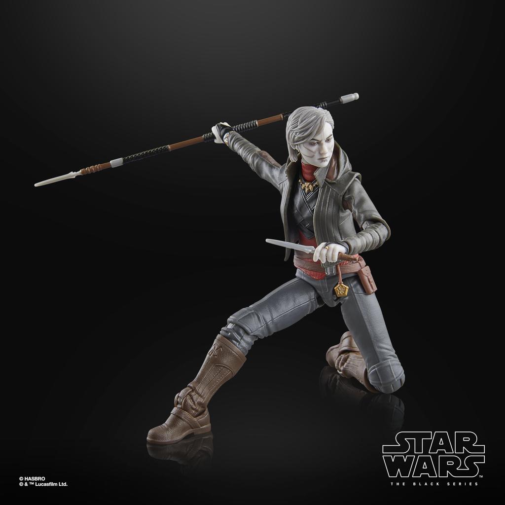 Hasbro Звездные Войны Черная Серия Ночная Ведьма Звездные Войны Выживший Премиум Коллекция 15см Фигурка Действия Аутентичная Меррин, Джедай G1560,
