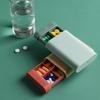 Portable Mini Outdoor Travel Compartment Medicine Tablet Pill Storage Case Box