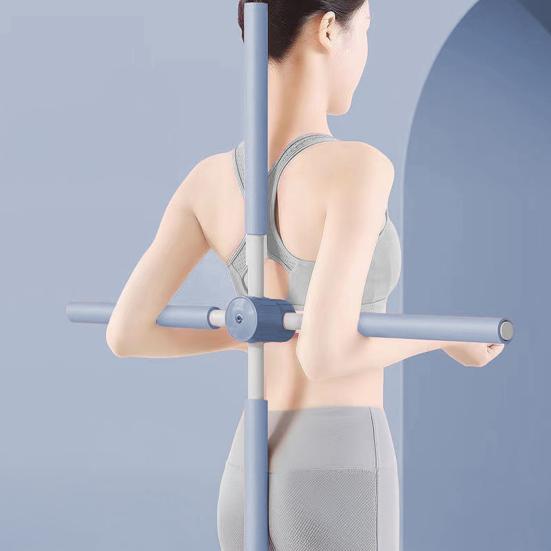 Палка для йоги корректор осанки для мужчин и женщин облегчение боли в спине и шее коррекция сутулости тренировка осанки шест верхний нижний растяжитель выпрямитель спины