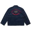 Out Of Trunk Trunk Pharmacy Embroidered Denim Jacket