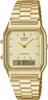 Кварцевые часы Vintage Series Unisex Dual Time Gold Overseas Model [Casio] ANA-DIGI AQ-230GA-9DMQ [Товар]
