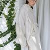 RRACE Wrap Knit Scarf_Ivory
