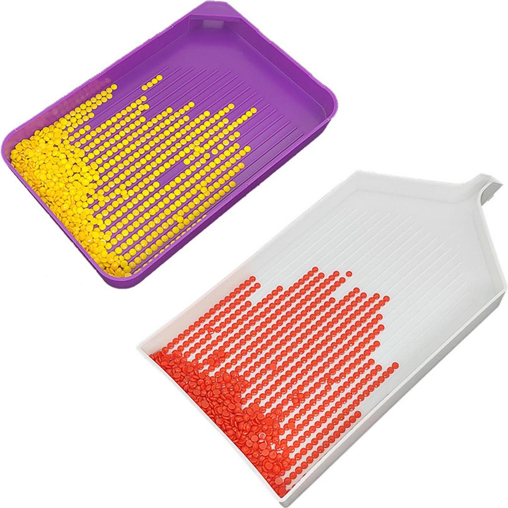 Лоток для Алмазной Живописи Пластина для Сверл Алмазная Живопись Лоток для Сортировки Бусин Аксессуары и Инструменты для Алмазной Живописи