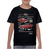 Ford Falcon Ретро Постер Молодежная Графика Футболка с коротким рукавом