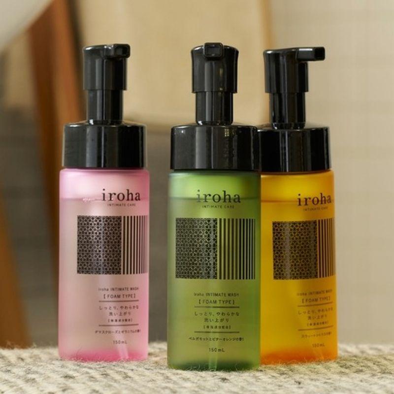 Iroha ИНТИМНАЯ ГИГИЕНА [Женский Гель для Умывания] Iroha Интимная Пенка для Умывания Уход за Y-Зоной 150 мл Цитрусовый Аромат